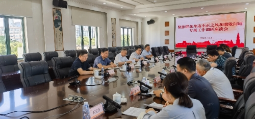 区人大常委会副主任高健开展区监委整治群众身边不正之风和腐败问题专项工作调研