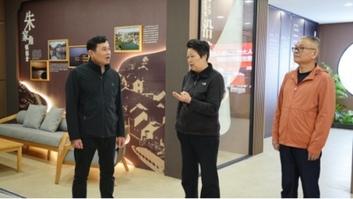 区人大常委会副主任陶夏芳赴朱家角镇走访调研