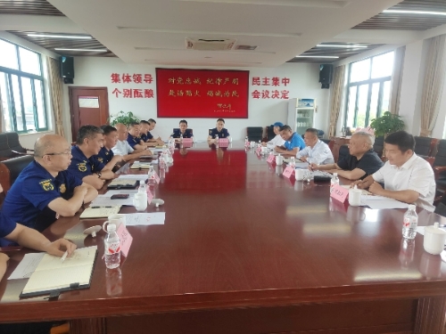 区人大常委会副主任高健调研高层建筑消防安全工作