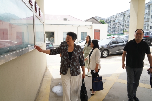 区人大常委会副主任陶夏芳赴盈浦街道调研第87选区补选区人大代表情况